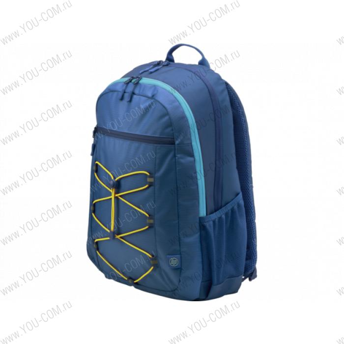 Рюкзак для ноутбука Case Active Backpack Navy Blue/Yellow (for all hpcpq 10-15.6" Notebooks) cons
