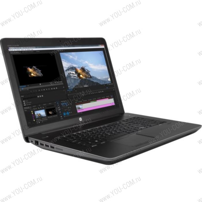 Ноутбук без сумки HP ZBook 17 G4 Core i7-7820HQ 2.9GHz,17.3" FHD (1920x1080) IPS AG,nVidia Quadro P4000 8Gb GDDR5,16Gb DDR4(1),256Gb Turbo,1Tb 7200,LTE,96Wh LL,FPR,3.2kg,3y,Black,Win10Pro