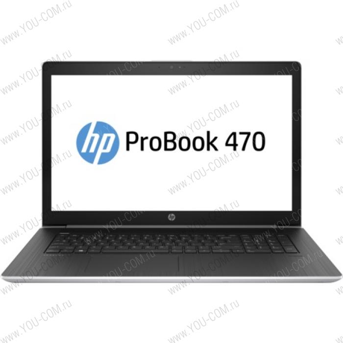 Ноутбук без сумки HP ProBook 470 G5 Core i7-8550U 1.8GHz,17.3" FHD (1920x1080) AG,nVidia GeForce 930MX 2Gb DDR3,16Gb DDR4(2),512Gb SSD Turbo,1Tb 5400,48Wh LL,FPR,2.5kg,1y,Silver,Win10Pro