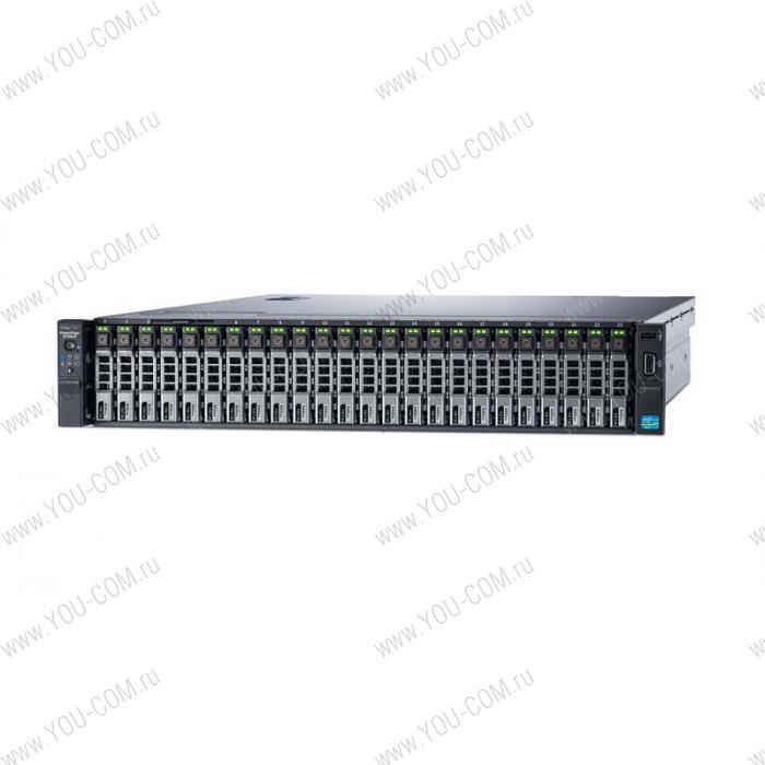 Сервер Dell PowerEdge R730xd 2U/ 2xE5-2660v4/ 2x8Gb RDIMM(2400)/ PERC H730 1Gb/ 12x8TB SAS 7.2k 512e/ 2x200GB SATA Mix Use MLC/ no DVD/ iDRAC8 Ent/ 4xGE/ 2x750W/ Bezel/ Sliding Rails/ ARM/ 3YPSNBD_DEMO