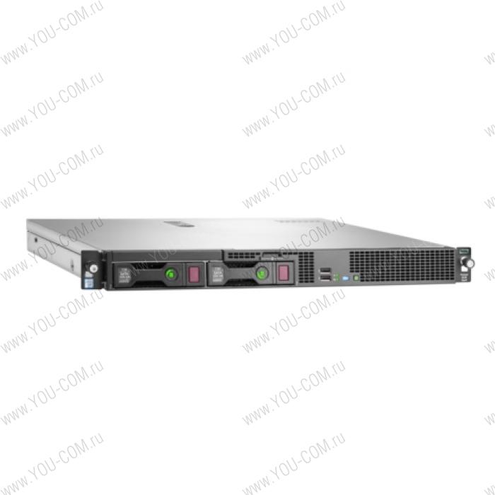 Сервер ProLiant DL20 Gen9 E3-1220v6 Hot Plug Rack(1U)/Xeon4C 3.0GHz(8MB)/1x8GBU1D_2400/B140i(ZM/RAID 0/1/10/5)/noHDD(2)LFF/noDVD/iLOstd(no port)/3Fans(NHP)/2x1GbEth/FricShortRK/1x290W(NHP) 