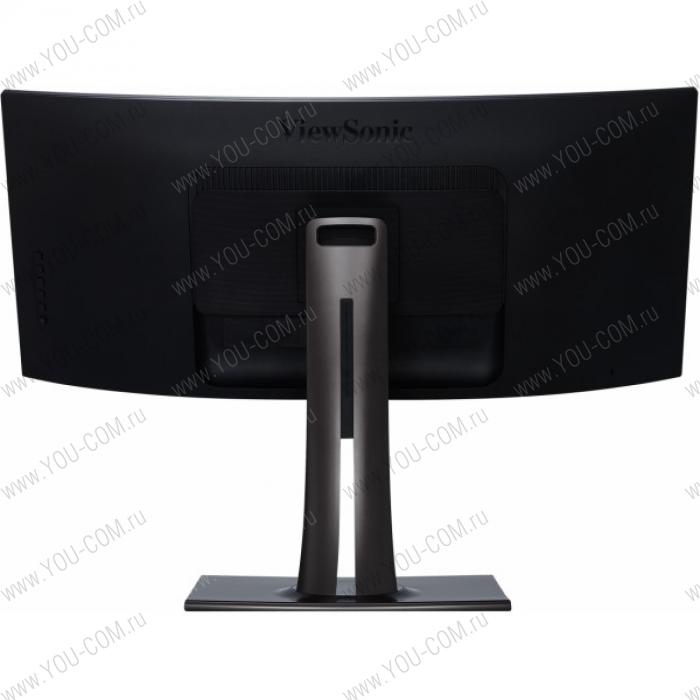 Монитор Viewsonic 38" VP3881 IPS LED изогнутый, 3840x1600, 5ms, 300cd/m2, 178°/178°, 20Mln:1, HDMI*2, DP, USB-Hub, HeadphoneOut, Апп.калибровка, Frameless, Tilt, Swivel, рег.по высоте, Black