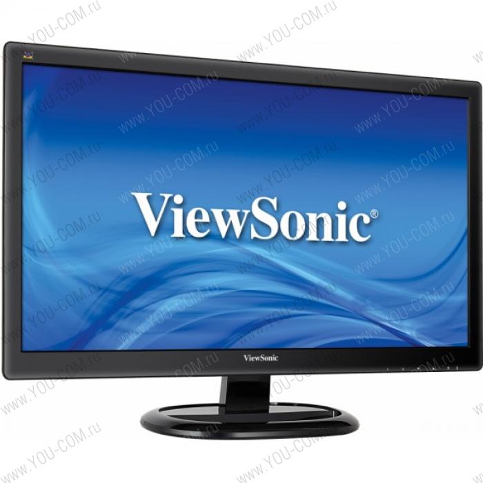 Монитор Viewsonic 23.6" VA2465S-3 VA LED, 1920x1080, 5ms, 250cd/m2, 178°/178°,  10Mln:1, D-Sub, DVI, Glossy Black (незначительное повреждение коробки)