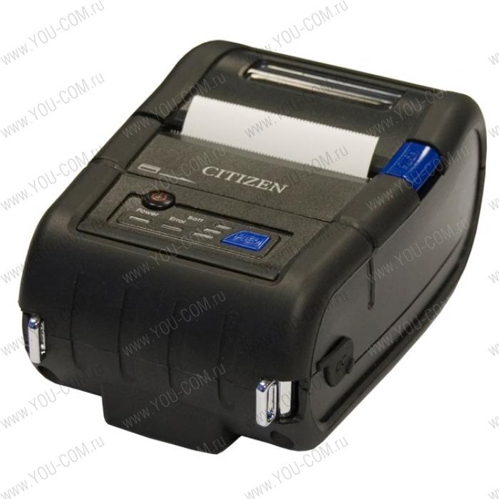Citizen CMP-20II Mobile Printer 2", Bluetooth (iOS+And), USB, Serial, CPCL/ESC, PSU