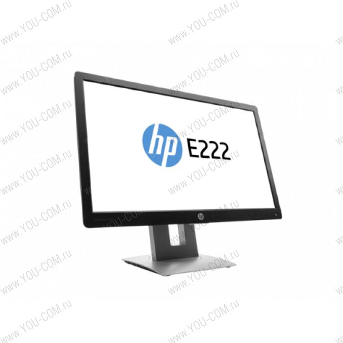 Монитор HP EliteDisplay E222 21,5" LED Monitor wide(IPS,250 cd/m2, 1000:1, 7ms, 178°/178°,VGA,DisplayPort,HDMI,USB 3.0x3 1920x1080, LED backlight,EPEAT gold)(Незначительное повреждение коробки)