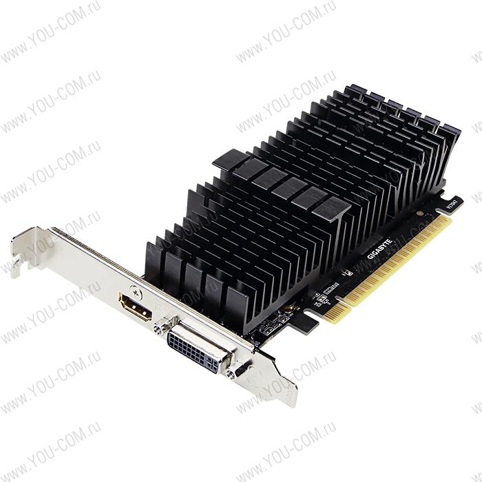 Видеокарта Gigabyte GV-N710D5SL-2GL  // GT710 PCI-E GDDR5 64bit 2048Mb HDMI DVI