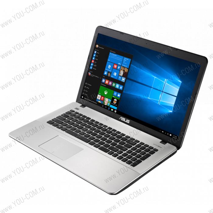 Ноутбук ASUS XMAS X751NV-TY001T Intel Pentium N4200/4GB/HDD 1TB/NVIDIA GeForce 920MX/DVD-RW/17.3"/HD+(1600x900)/WiFi/BT/Cam/Windows 10 Home/2,7Kg
