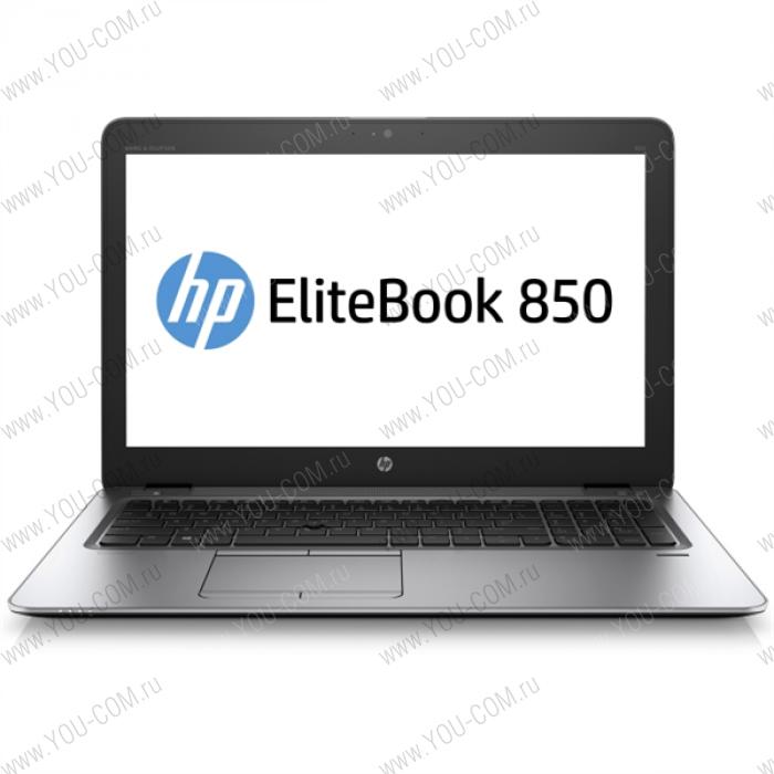Ноутбук без сумки HP EliteBook 850 G3 Core i7-6500U 2.5GHz,15.6" FHD (1920x1080) AG,16Gb DDR4(2),512Gb SSD,46Wh LL,FPR,1.9kg,3y,Silver,Win7Pro+Win10Pro