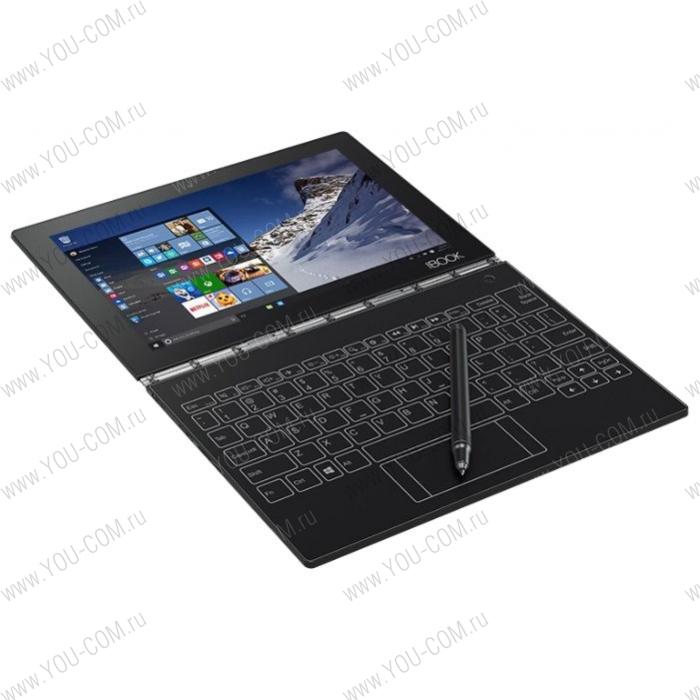 Ноутбук Lenovo Yoga Book YB1-X91L 10,1 (1920x1080) IPS, Atom x5-Z8550, 4G LPDDR3, 64GB, 4G-LTE, Carbon black, stilus, Win10 PRO, 1y c.i
