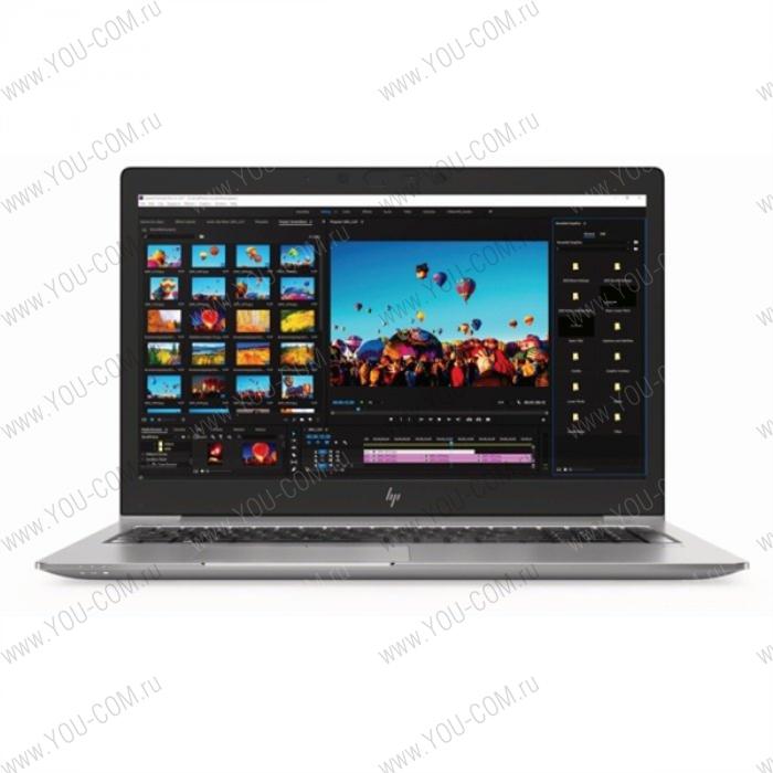 Ноутбук без сумки HP ZBook 15u G5 Core i7-8550U 1.8GHz,15.6" FHD (1920x1080) AG,AMD Radeon Pro WX3100 2Gb GDDR5,16Gb DDR4(1),512Gb SSD Turbo,50Wh LL,FPR,1.8kg,3y,Gray,Win10Pro