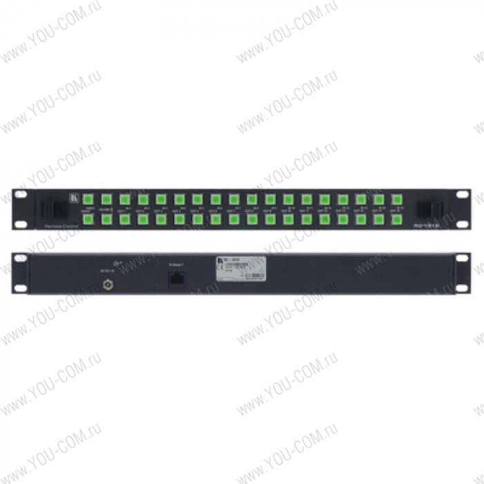 [RC-1616] Панель дистанционного управления матричным коммутатором Kramer VP-128H, подключение по Ethernet.