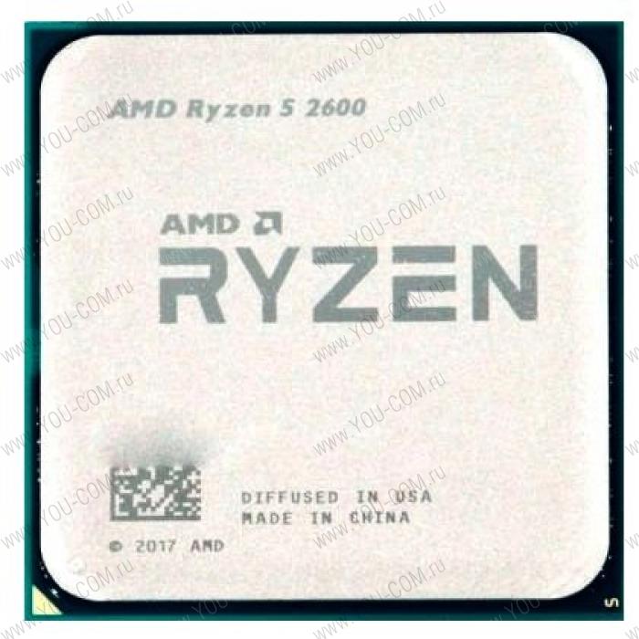 CPU AMD Ryzen X6 R5-2600 Pinnacle Ridge 3400 MHz AM4, YD2600BBM6IAF OEM