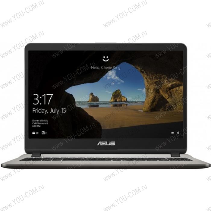 Ноутбук ASUS X507UA-BQ307T IPS Edition Core i3 8130U/6Gb/256Gb M.2 SSD/15.6"FHD IPS AG (1920x1080)/no ODD/Intel UHD Graphics 620/WiFi/BT/Cam/Windows 10/1.68Kg/Grey