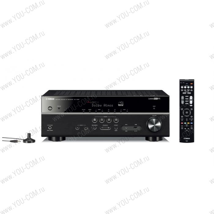 Yamaha RX-V585 BLACK //F 7.2-канальный AV-ресивер, Поддержка Dolby Atmos® и DTS:X™,Система оптимизации звучания YPAO™,HDMI® (4 входа / 1 выход) с Dolby Vision™ и Hybrid Log-Gamma