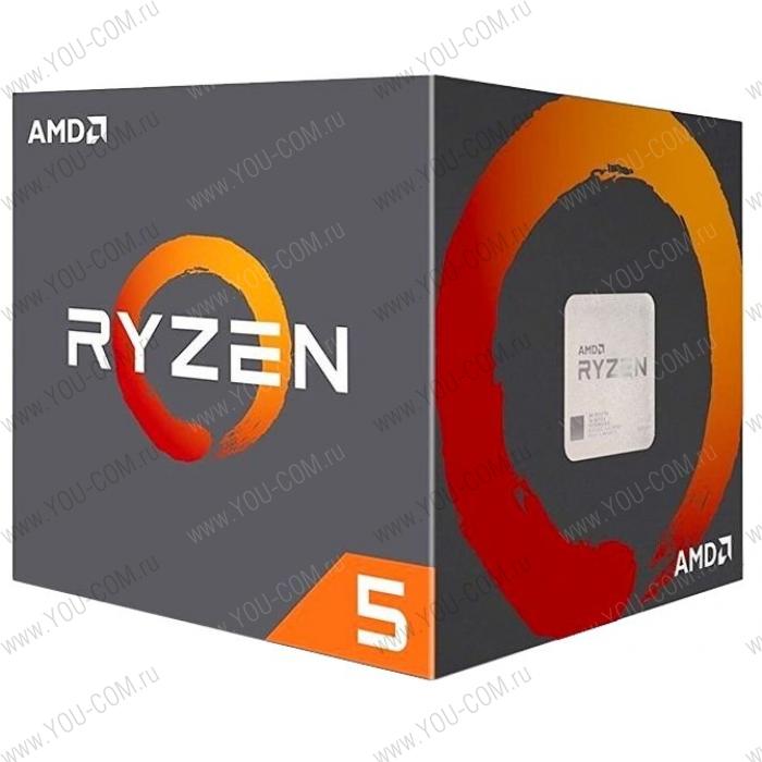 CPU AMD Ryzen X6 R5-2600X Pinnacle Ridge 3600MHz AM4, 95W, YD260XBCAFBOX BOX