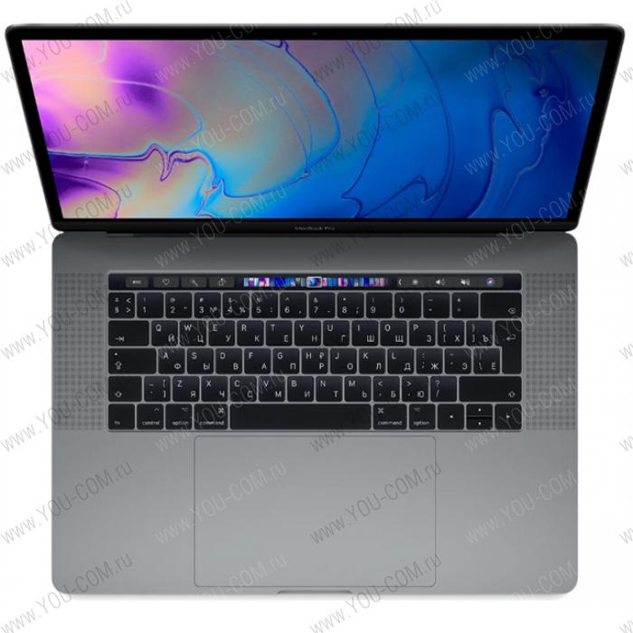 Apple 15-inch MacBook Pro, Touch Bar (2019), 2.3GHz 8-core 9th-gen. Intel Core i9 TB up to 4.8GHz, 16GB, 512GB SSD, Radeon Pro 560X - 4GB, Space Gray (rep. MR942RU/A)
