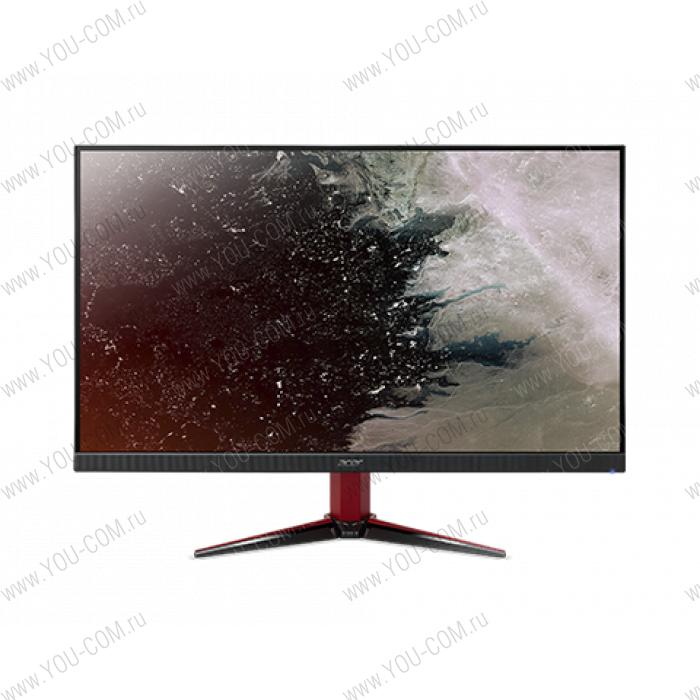 Монитор ACER 27" Nitro VG271Pbmiipx (16:9)/IPS(LED)/ZF/DisplayHDR 400/1920x1080/144Hz/1 (VRB)ms/400 (400 Peak)nits/1000:1/2xHDMI(2.0)+DP(1.2a)/2Wx2/DP/HDMI FreeSync/Black with red stripes on footstand