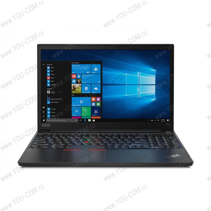 Ноутбук ThinkPad E15-IML 15" FHD (1920x1080) IPS, I5-10210U 1.6G, 8GB DDR4, 256GB SSD + 1TB/5400RPM, Intel UHD Graphics, No ODD, WiFi, BT, FPR, no WWAN, 720P, 3 cell, Win10Pro, black, 1,9kg, 1y.c.i
