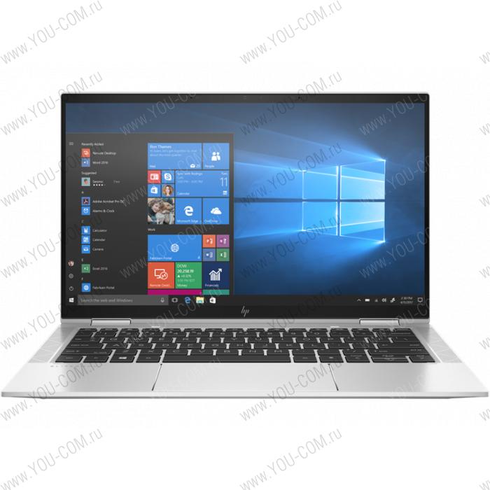 Ноутбук HP EliteBook x360 1030 G7 Core i5-10210U 1.6GHz,13.3" FHD (1920x1080) Touch 1000cd Sure View Reflect GG5 AG,16Gb LPDDR4-2933,512Gb SSD NVMe,LTE,Al Case,Kbd Backlit,54Wh,FPS,1.21kg,3y,Silver,Win10Pro