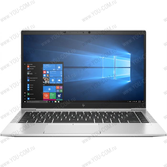 Ноутбук HP EliteBook 840 G7 Intel Core i7-10510U 1.8GHz,14" FHD (1920x1080) IPS 1000cd Sure View Reflect IR AG,32Gb DDR4-2666MHz(2),1Tb SSD NVMe,Al Case,53Wh,FPS,Kbd Backlit,1.33kg,Silver,3yw,Win10Pro