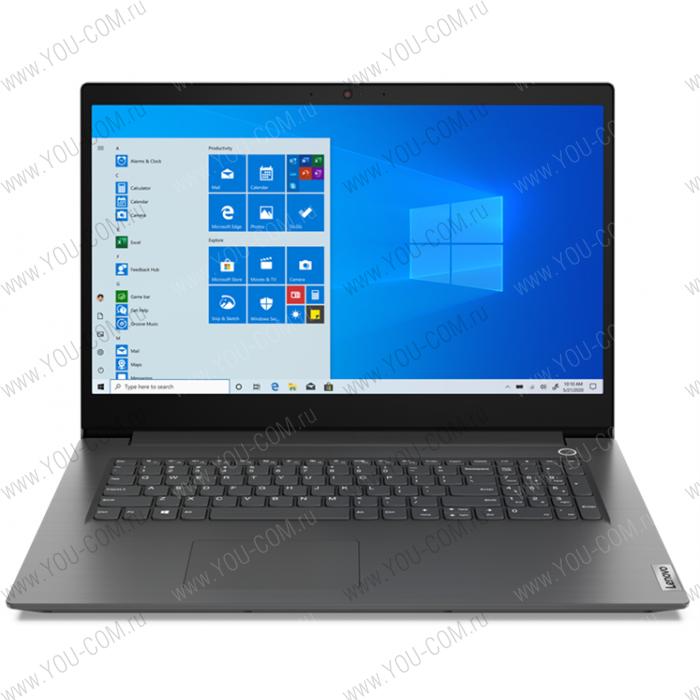Ноутбук Lenovo V17-IIL 82GX0082RU, 17.3" FHD (1920x1080) IPS AG, I3-1005G1 1.2G, 2x4GB DDR4 2667, 256GB SSD M.2, Intel UHD, WiFi, BT, NoODD, 2cell 42Wh, Win 10 Pro, 1Y CI, 2.2kg, 