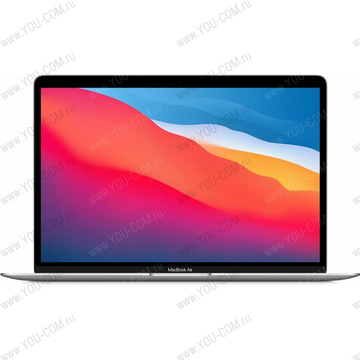 Ноутбук Apple 13-inch MacBook Air MGNA3RU/A: Apple M1 chip 8-core CPU & 8-core GPU, 16core Neural Engine, 8GB, 512GB - Silver