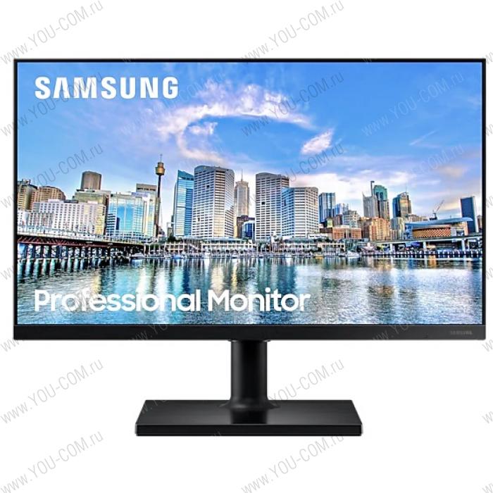 Монитор Samsung 23.8" F24T450FQI IPS LED 16:9 1920x1080 5ms 250cd 1000:1 178/178 2*HDMI DP USB-Hub 75Hz FreeSync HAS Tilt Pivot Swivel VESA Black