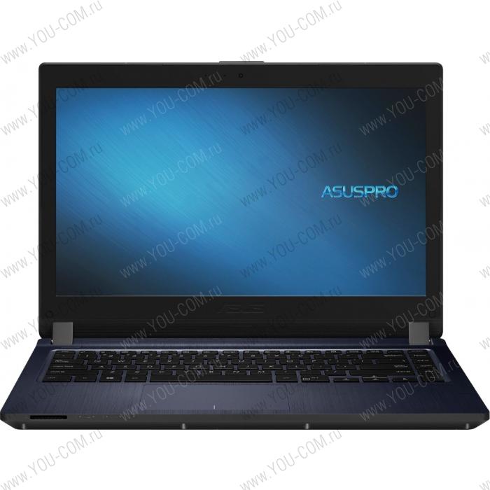 Ноутбук ASUSPRO P1440FA-FA2081 Core i7 10510U/8Gb/512Gb SSD/14"FHD AG(1920x1080)/1 x VGA/1 x HDMI /RG45/WiFi/BT/Cam/FP/DOS/1,6Kg/Black/Wired optical mouse