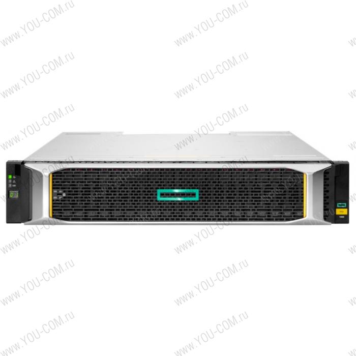 Система хранения данных HPE MSA 1060 12Gb SAS SFF storage (2U, up to 24x2,5''HDD; 2xSAS Controller (2 port miniSASHD per controller); 2xRPS)