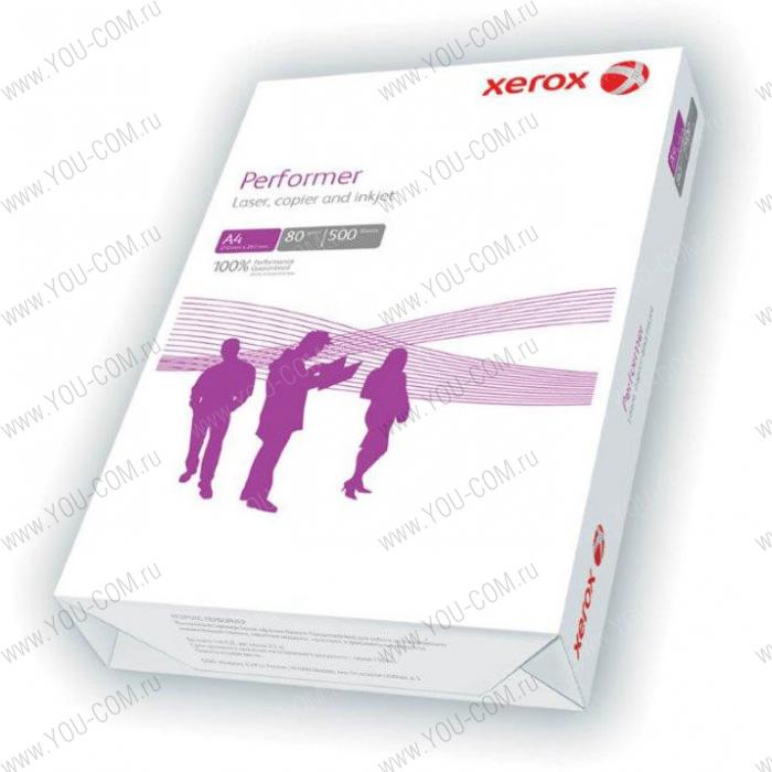 Бумага (коробка 5 штук) Xerox Performer 003R90649 A4/80г/м2/500л./белый CIE146% общего назначения(офисная)