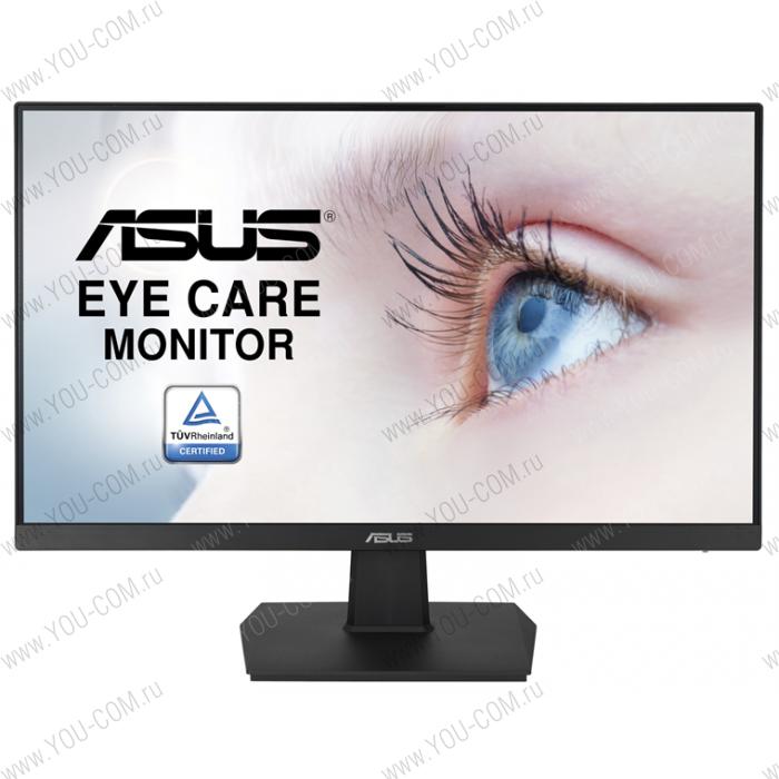 Монитор ASUS 23.8" VA247HE VA LED, 1920x1080, 5ms, 250cd/m2, 178°/178°, 3000:1 (100Mln:1), D-Sub, DVI, HDMI, 75Hz, GamePlus Tec., Tilt, AMD FreeSync, Frameless, Flicker free, VESA, Black