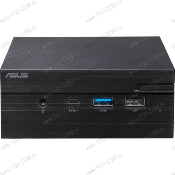 Пк ASUS Mini PC PN62S-B3558ZV 90MS01T1-M05580 Core i3-10110U/4Gb/256GB M.2(NVMe) SSD/2x USB 3.2 Gen 1 Type-C/2x USB 3.2/2Mic/1 x HDMI/RJ45/Intel Wi-Fi 6 AX201/AX200 (Gig+)/BT 5/Windows 10 Pro/0,7Kg/Black