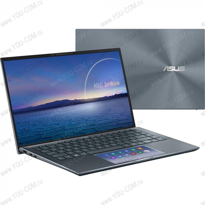 Ноутбук ASUS Zenbook 14 UX435EG-K9253T 90NB0SI7-M06050 Intel Core i5-1135G7/8Gb LPDDR4X/512Gb SSD/14,0 FHD IPS AG 1920x1080 400nits/WiFi6/GF MX450 2Gb/NumberPad/Windows 10 Home/1.1Kg/Sleeve