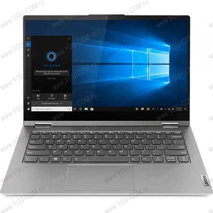 Ноутбук Lenovo ThinkBook 14s Yoga ITL 20WE0000RU, 14" FHD (1920x1080) GL MT 300N, i5-1135G7 2.4G, 2x8GB DDR4 3200, 512GB SSD M.2, Iris Xe, WiFi 6, BT, FPR, HD Cam, 4cell 60Wh, Win 10 Pro, 1Y CI, Mineral Grey, 1.5kg, 