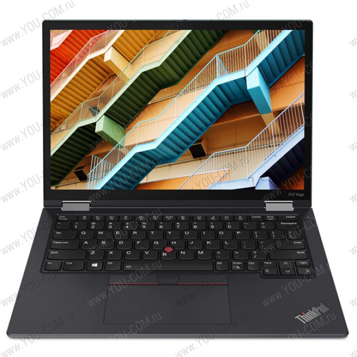 Ноутбук Lenovo ThinkPad X13 Yoga G2 T 20W80011RT 13.3" WUXGA (1920x1200) AG MT 300N, i5-1135G7 2.4G, 8GB LP4X 4266, 256GB SSD M.2, Intel Iris Xe, WiFi 6, BT, NoWWAN, FPR, SCR, IR Cam, Pen, 3cell 52.8Wh, 65W USB-C, Win 10 Pro, 3Y, 