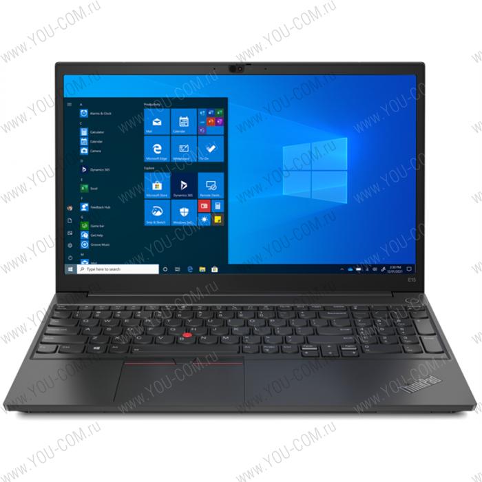 Ноутбук Lenovo ThinkPad E15 AMD G3 20YG00C6RT 15.6" FHD (1920x1080) AG 300N, Ryzen 5 5500U 2.1G, 8GB DDR4 3200, 256GB SSD M.2, Radeon Graphics, Wifi, BT, FPR, IR Cam, 3cell 57Wh, 65W USB-C, NoOS, 1Y CI, 1.7kg, 