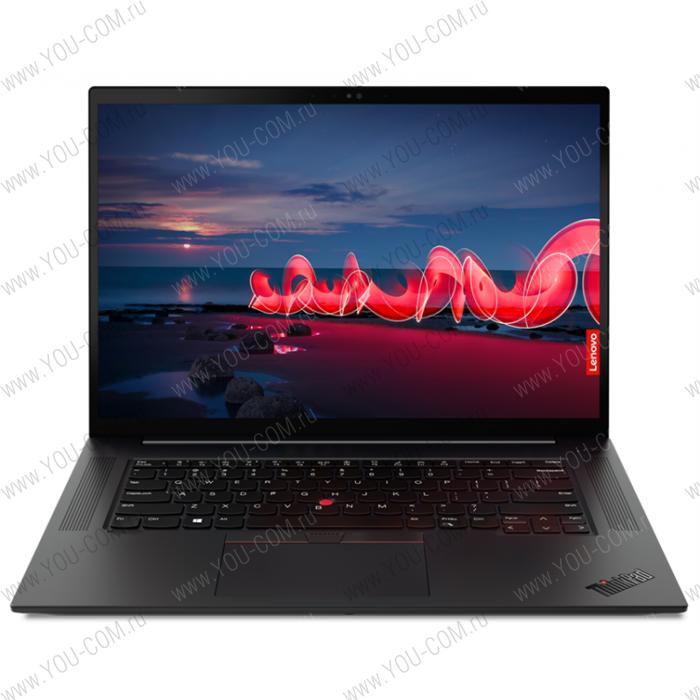 Ноутбук Lenovo ThinkPad X1 Extreme G4 20Y50037RT 16" WQUXGA (3840x2400) AG 600N, i7-11800H 2.3G, 32GB DDR4 3200, 1TB SSD M.2, RTX 3050Ti 4GB, WiFi 6, BT, NoWWAN, IR Cam, 4cell 90Wh, 170W, Win 10 Pro, 3Y PS CO2 Offset, 1.81kg, 