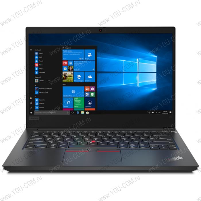 Ноутбук Lenovo ThinkPad E14 20RBS8CY00 14" FHD (1920x1080) IPS AG 250N, i5-10210U 1.6G, 8GB DDR4 2666 SoDIMM, 256GB SSD M.2, Intel UHD, WiFi6, BT, FPR, 65W USB-C, 3Cell 45WH, Win 10 Pro, 1Y CI, 