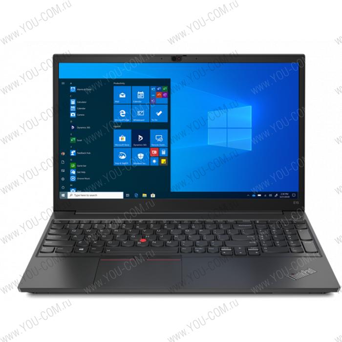 Ноутбук ThinkPad E15 Gen 2-ITU 15,6" FHD (1920x1080) AG 250N, i7-1165G7 2.8G, 16GB DDR4 3200 SODIMM, 1TB SSD M.2, MX450 2GB, WiFi+BT, FPR, IR Cam, 3cell 45Wh, 65W USB-C, Win 11 Pro, Black, 1Y CI, 1.7kg