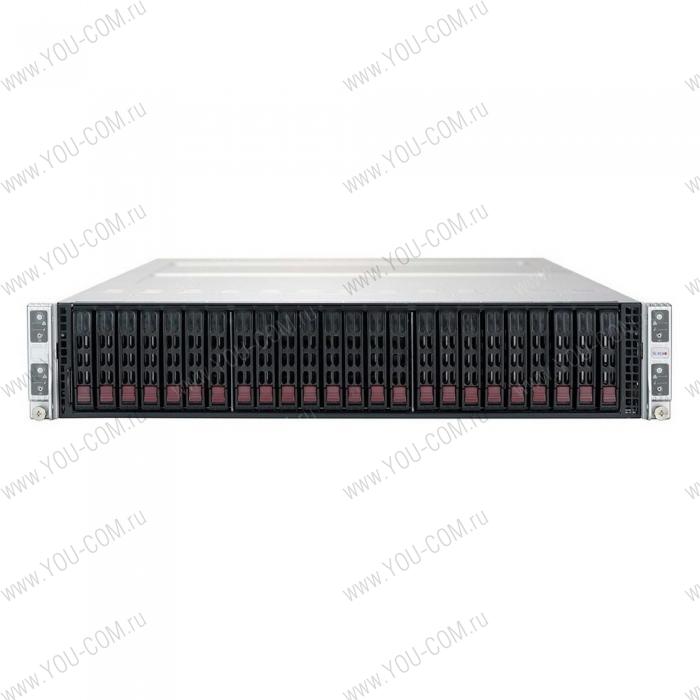 SYS-2029TP-HTR 4x Node: (2*3647, C621, 16*DDR4, 6*2.5" HS SATA3, 2*PCIE3.0 x16, 2*Glan) 2x2200W