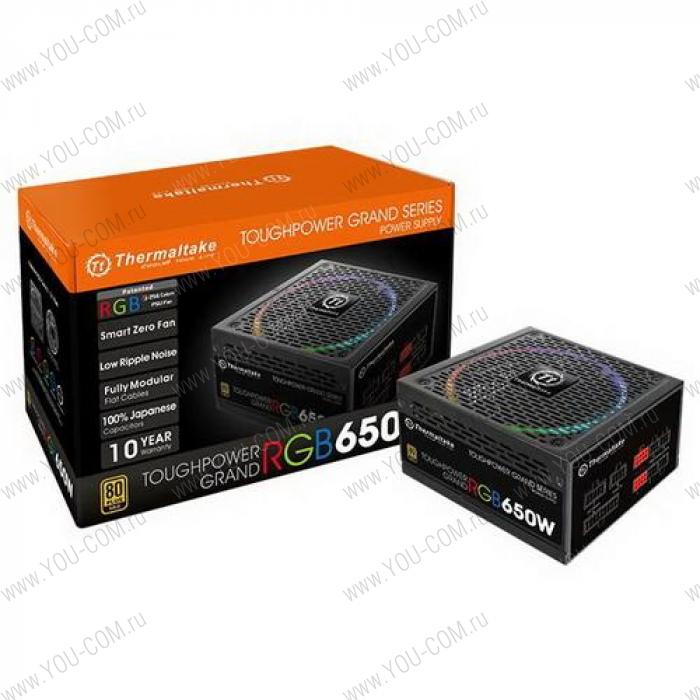 Toghpower Grand RGB Sync 650 PS-TPG-0650FPCGEU-S 650W, 80Plus Gold, полностью модульный (872554) {4}