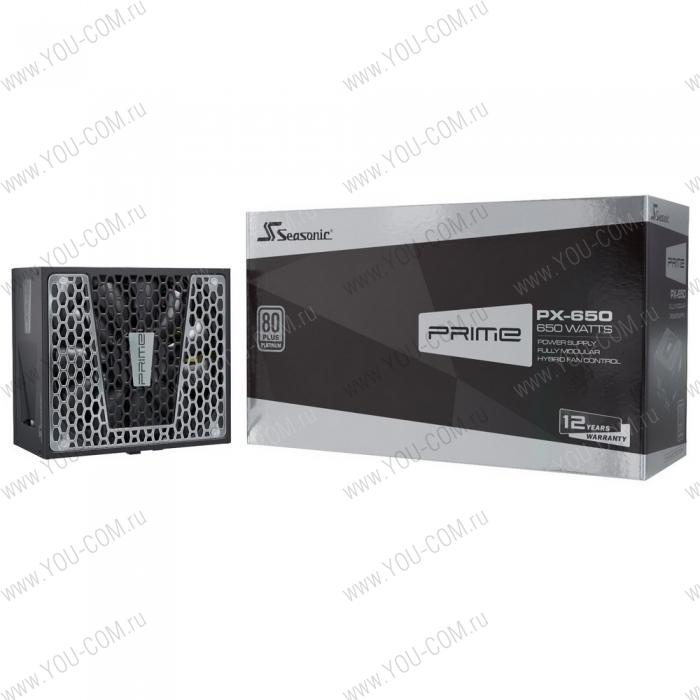PRIME PX-650 SSR-650PD2 650W, 80 Plus Platinum, полностью модульный (874195)