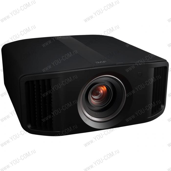 Кинотеатральный проектор JVC DLA-NZ7B с поддержкой разрешения 8К и лазерным источником света (D-ILA, 8192x4320 (8K/e-shift), 3D, HDR10+, 2200 Lm, 40.000:1, ISF, HDMI/HDCP2.3 48Gbps, 8K60p/4K120p, 20000ч., 22.5кг, цвет черный)