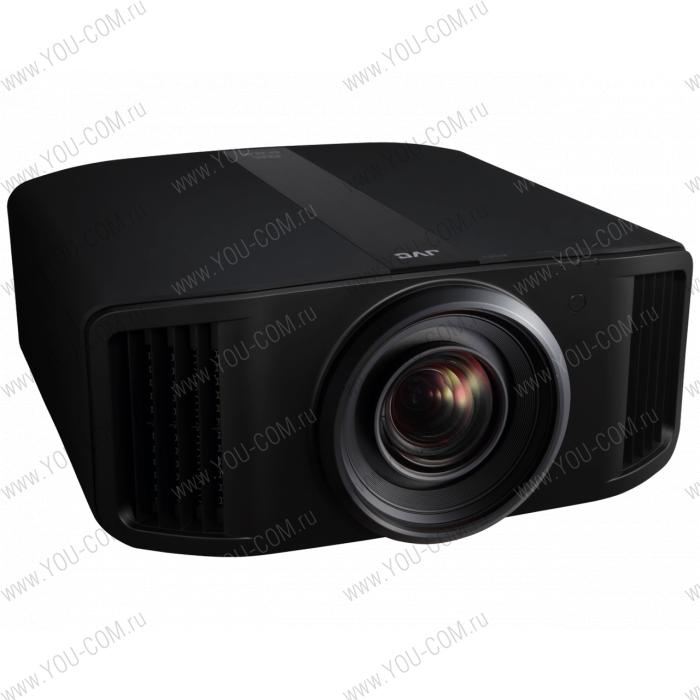 Кинотеатральный проектор JVC DLA-NZ9B с поддержкой разрешения 8К и лазерным источником света (D-ILA, 8192x4320 (8K/e-shift X), 3D, HDR10+, 3000 Lm, 100.000:1, DCI-P3, ISF, HDMI/HDCP2.3 48Gbps, 8K60p/4K120p, 20000ч., 25.3кг, цвет черный)