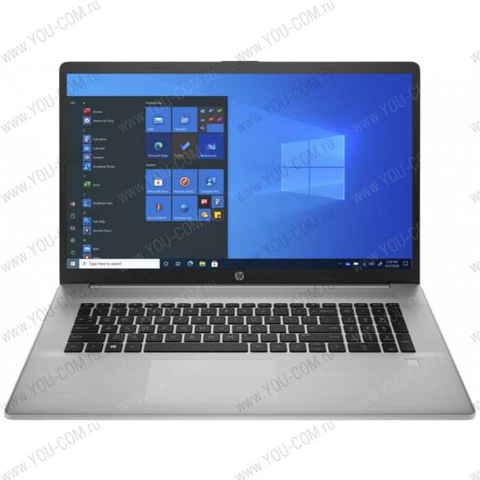 Ноутбук без сумки HP 470 G8 i3-1125470 G8 / 17.3 FHD AG UWVA 300 60Hz / 8GB 1D DDR4 3200 / 256GB PCIe NVMe Value / DOS3.0 / 1yw /Intel Wi-Fi 6 AX201 ax 2x2 / Asteroid Silver