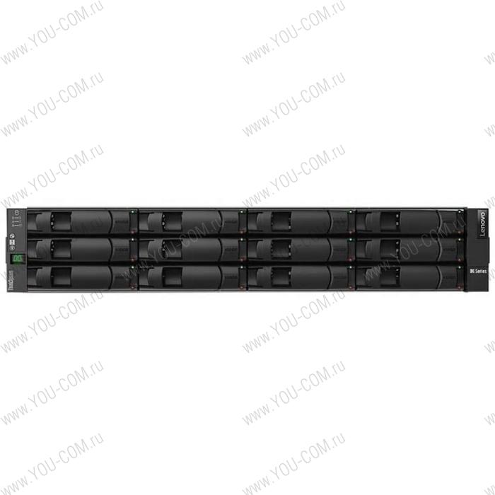 Система хранения данных Lenovo TCH ThinkSystem DE120S Expansion Enclosure Rack 2U, noHDD LFF (up to 12), 4x1m MiniSAS HD 8644/MiniSAS HD 8644 cables,2x 1.5m power cables, 2x913W p/s (to expand DE2000H/DE4000H)