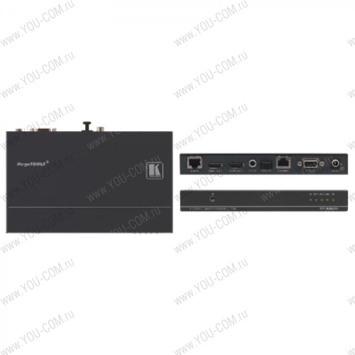 Приёмник HDMI, RS-232, ИК, Ethernet по витой паре HDBaseT; до 100 м