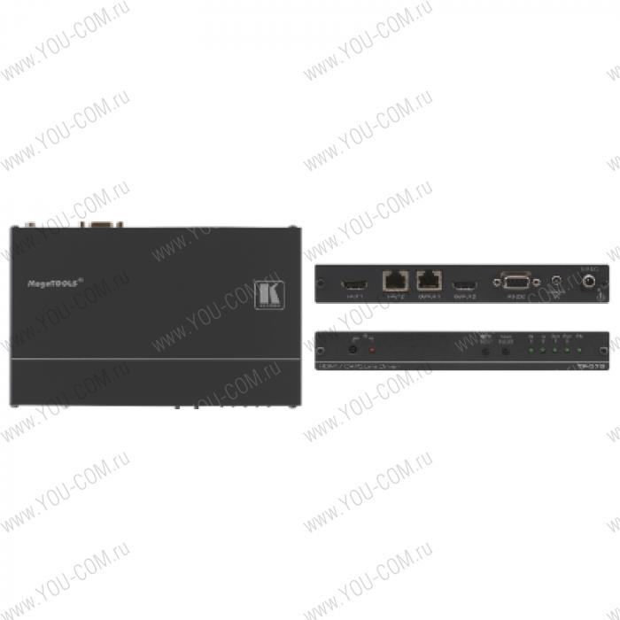 Приёмопередатчик HDMI, RS-232 и ИК-сигналов по витой паре DGKat