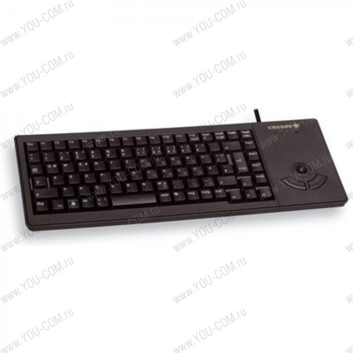 Клавиатура CHERRY G84-5400LPMRB-2 механика,Optical trackball, Slim ,2*PS/2, black