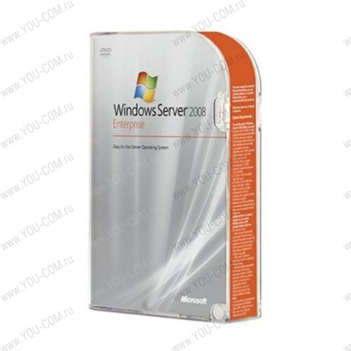 Windows Svr Ent 2008 R2 w/SP1 x64 Russian 1pk DSP OEI DVD 1-8CPU 25 Clt